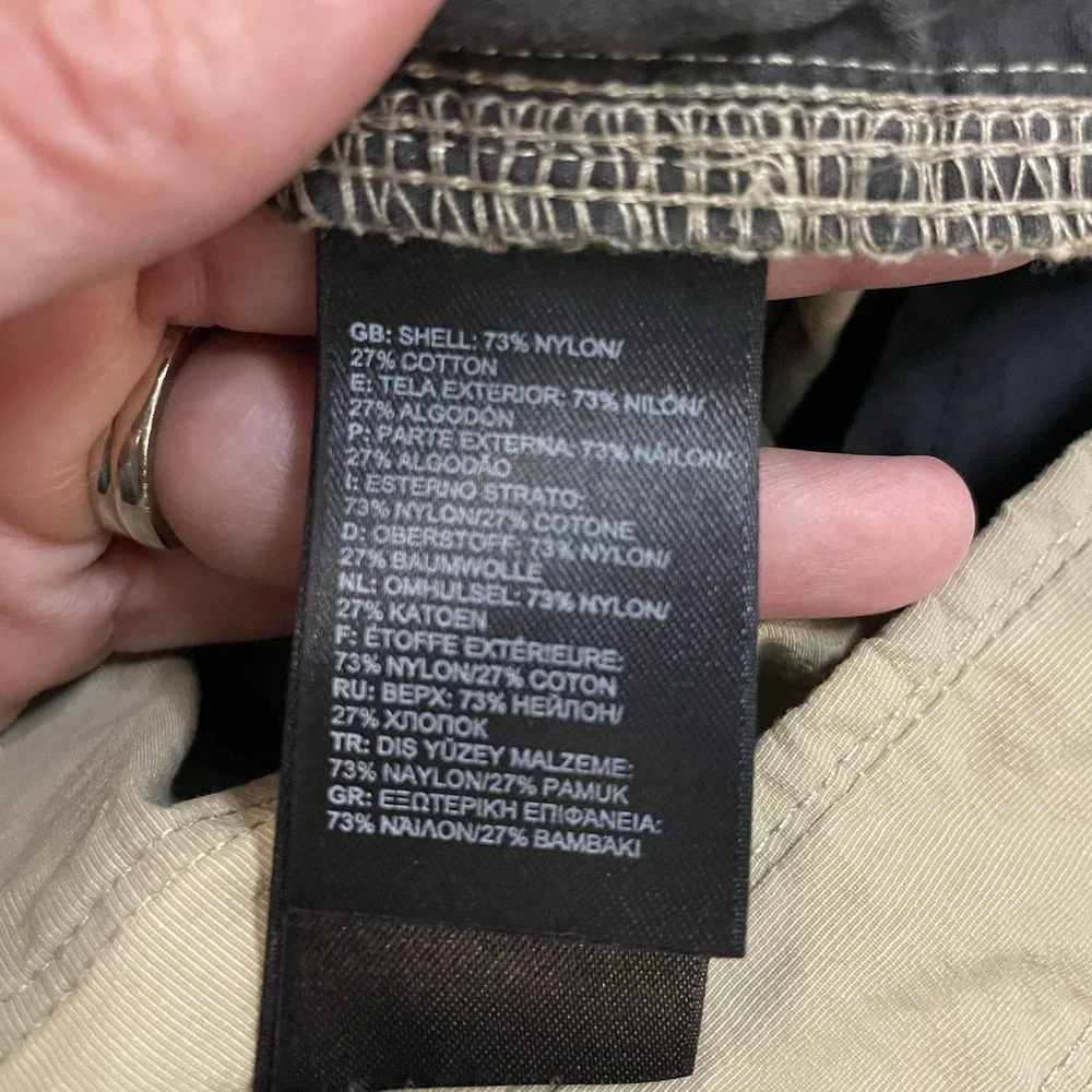 North Face Men's Shorts‎ Cargo RipStop 36 Multi Pockets 10 Inch Outdoor Hiking